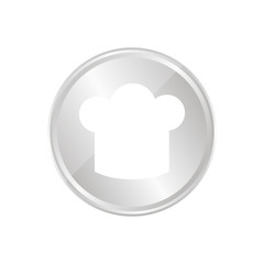 Silberne Münze - Kochmütze