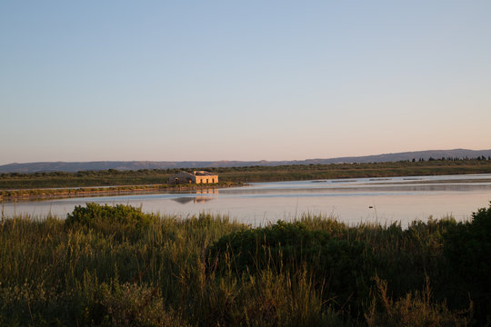 Vecchia casa nel Pantano Grand, Riserva naturale orientata Oasi faunistica di Vendicari 