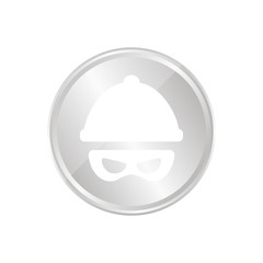 Silberne Münze - Dieb - Verbrecher