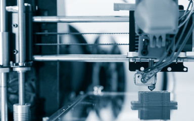3d printer mechanism working yelement design of the device during the processes.
