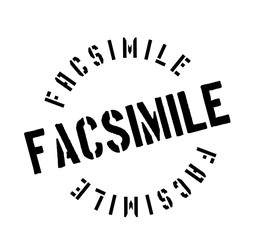 Facsimile rubber stamp. Grunge design with dust scratches. Effects can be easily removed for a clean, crisp look. Color is easily changed.