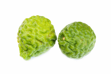 Bergamot isolated on white background