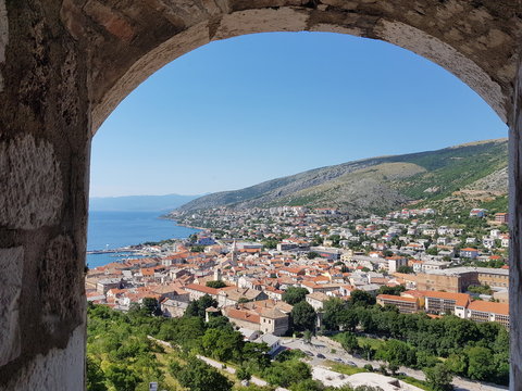 Senj von Festung Nehaj gesehen