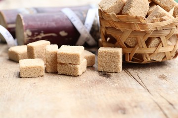 Organic cane sugar cubes