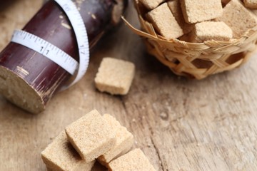 Organic cane sugar cubes