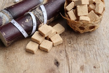 Organic cane sugar cubes