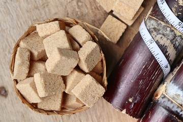 Organic cane sugar cubes