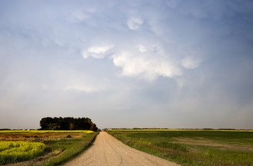 Fototapeta premium Storm Clouds Saskatchewan