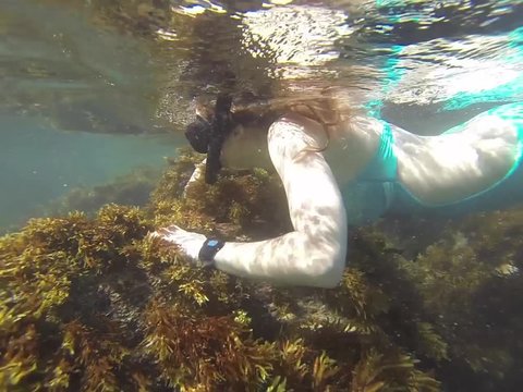 Swimming underwater