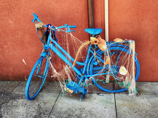 Vélo personnalisé en bord de mer