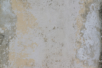 Background of peeled paint wall, texture, surface material.