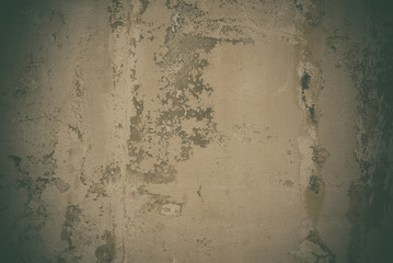 Background of peeled paint wall, texture, surface material.