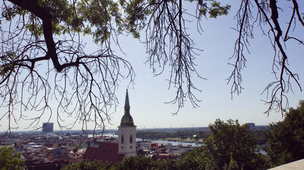 Bratislava. View from castle