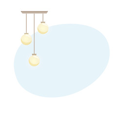 Ceiling lamp background