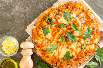 Clams pizza - Italian food