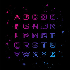Linear geometric vector alphabet