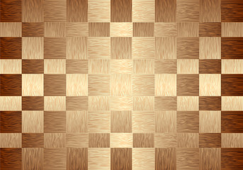 Wood weave texture square pattern background vector illustration.