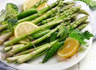 Green asparagus