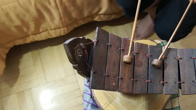 Ranad Ek Ranat Traditional Thai music instrument 