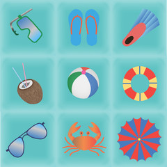 summer beach accessories