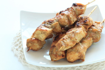 Indonasian food, chicken satey