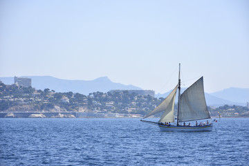 Obraz premium promenade autour de Marseille