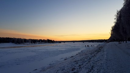 Winter Sunset