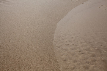 Interesting sand texture pattern closeup for backgrounds and designs