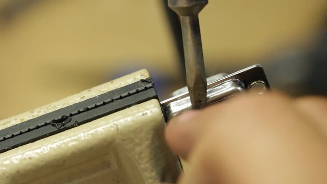 Working on motherboard