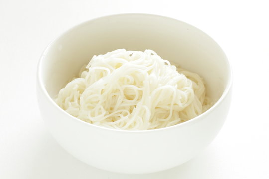 Japanese somen noodles