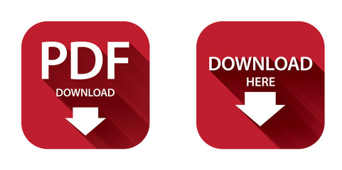 PDF Download Button and Download Button Red