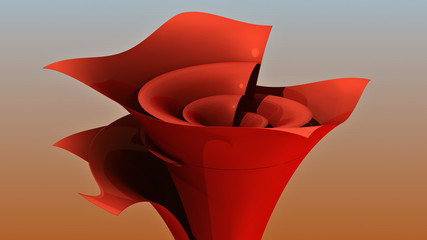 3D rendering. Funnel