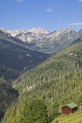 Fototapeta na wymiar Soierngruppe im Karwendel