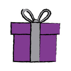 gift box wrapped ribbon bow decoration