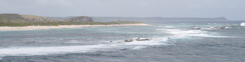 Obraz premium Pointe des Châteaux, Guadeloupe