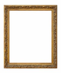 Gold frame for paintings, mirrors or photos