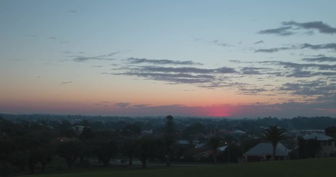 Fremantle Sunrise Timelapse Perth Western Australia