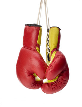 Boxhandschuhe an den Nagel h&auml;ngen 
