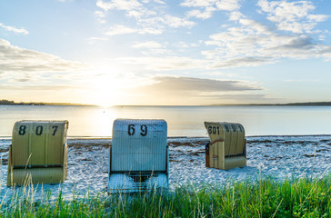 European Beach wicker chairs