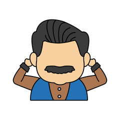 grandfather man mature family people