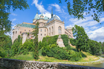 Fototapeta na wymiar Bojnice - One of the most beautiful castles in Slovakia.