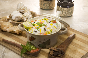 Lemon Rice or Vegetable Pulao