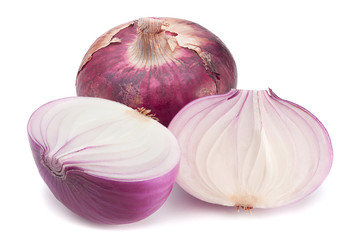 Sweet big purple onion