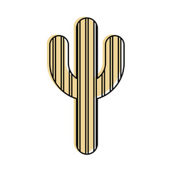 cactus plant isolated icon vector illustration design