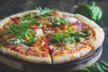 Vegetarian pizza