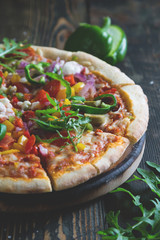 Vegetarian pizza