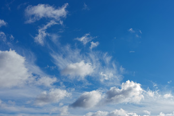 Sky with clouds