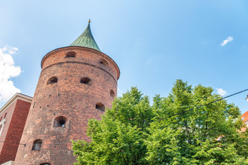 Beautiful medieval architecture in Riga, Latvia
