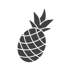 Pineapple glyph icon