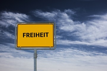 FREIHEIT - GEFANGENSCHAFT - Bilder mit Wörtern aus dem Bereich Wertegemeinschaft, Wort, Bild,...